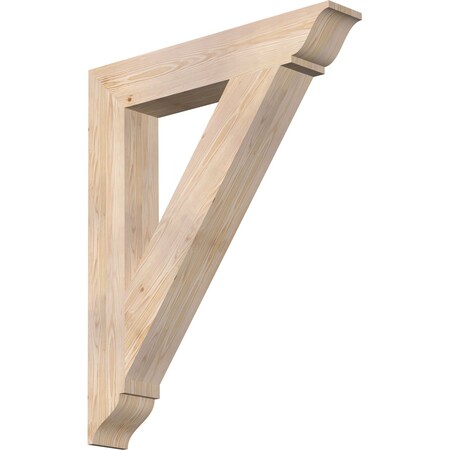 Ekena Millwork Traditional Traditional Smooth Bracket, Douglas Fir, 5 1/2"W x 34"D x 42"H BKT06X34X42TRA01SDF